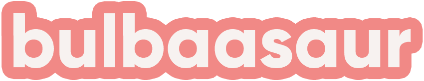 Bulbaasaur logo